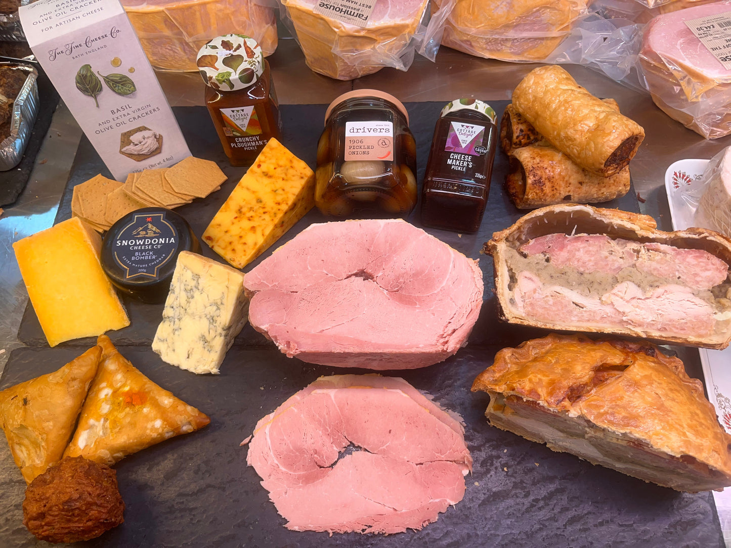 Christmas Night buffet food Farmhouse Deli & Cafe Farmhouse Deli & Cafe