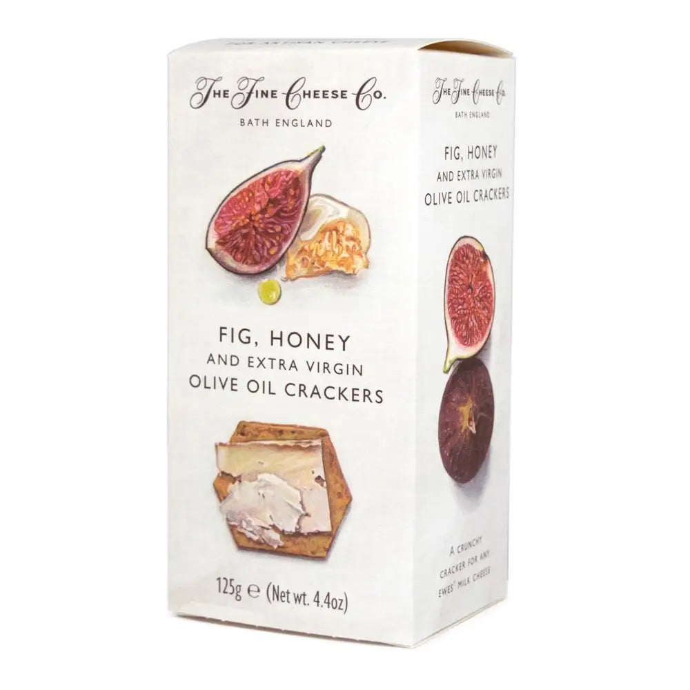 Fig, Honey & Extra Virgin Olive Oil Cheese Crackers - Farmhouse Deli