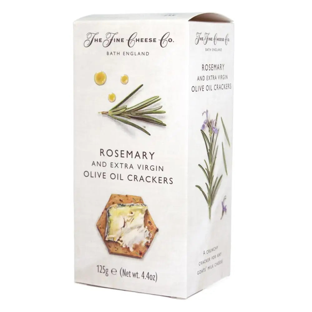 Rosemary & Extra Virgin Olive Oil Cheese Crackers - Farmhouse Deli