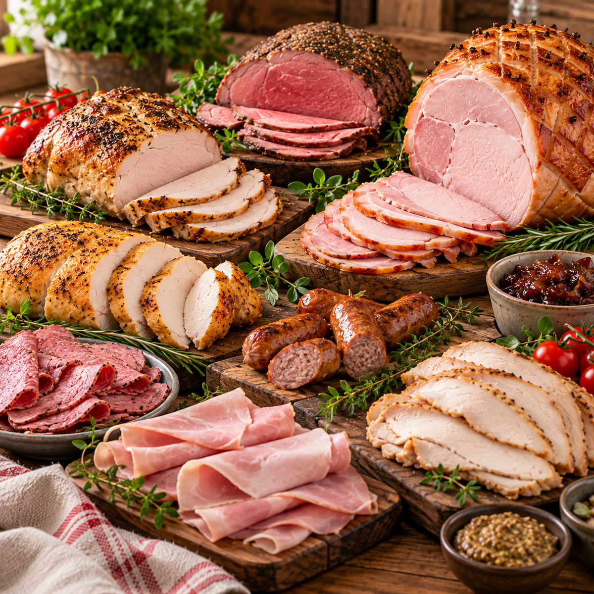 Cooked Meats