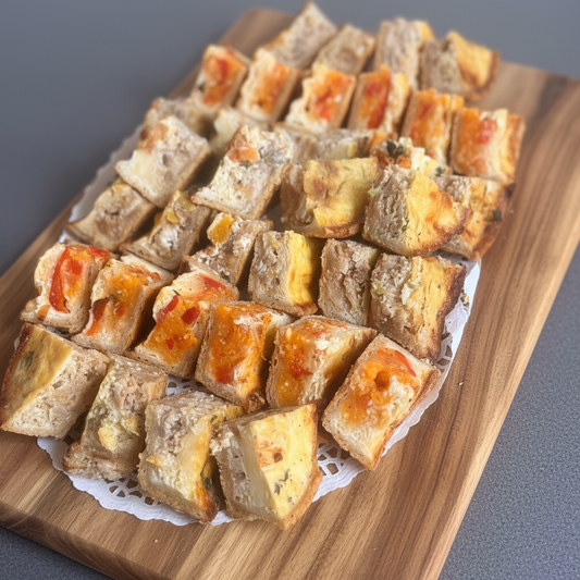 Assorted quiche bites Farmhouse Deli & Cafe Farmhouse Deli & Cafe