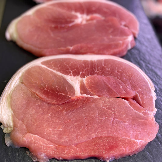 A Thick cut, Traditional cure Gammon steak - Farmhouse Deli