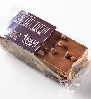 Biscuit Tiffin with Milk Chocolate by Traybakes Farmhouse Deli