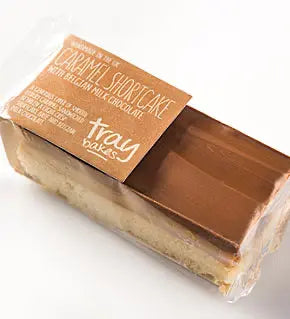 Caramel Shortcake With Milk Chocolate by Traybakes Farmhouse Deli
