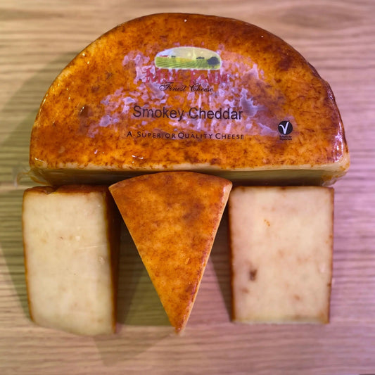 Oak Smoked Cheddar Cheese Farmhouse Deli