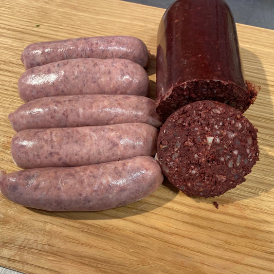 Pork & Black Pudding Sausage Farmhouse Deli