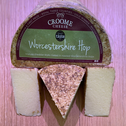 Worcester Hop Mature Cheddar Cheese - Farmhouse Deli