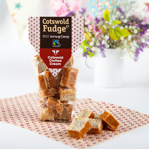 Clotted cream fudge by Cotswold fudge co.