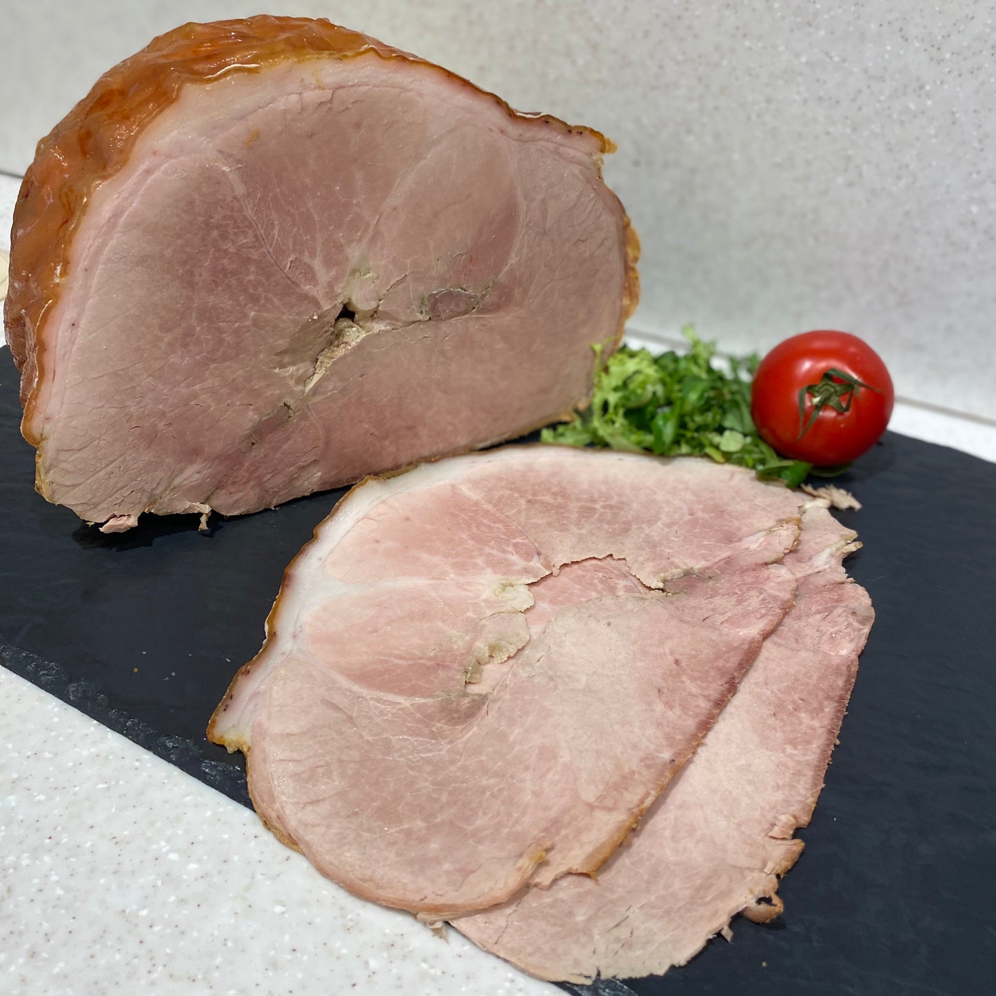 Roast pork slices