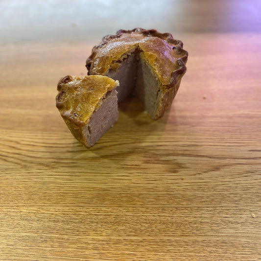 Homemade Large pork pie