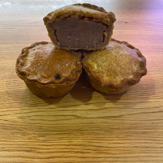 Homemade Small pork pie